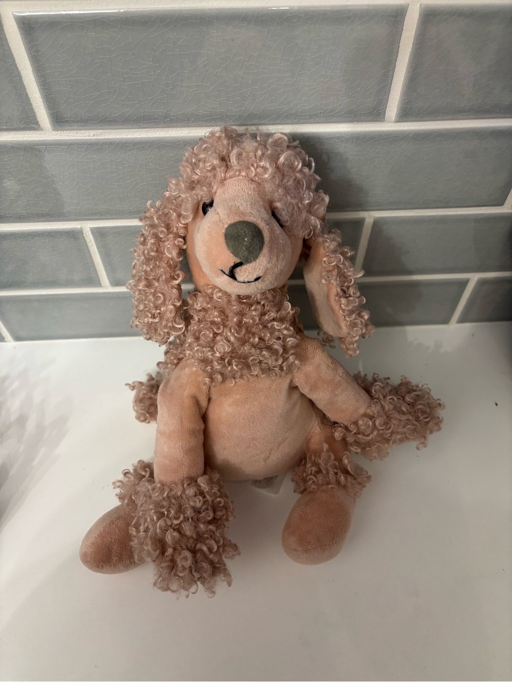 Mon Ami Paris Mauve Poodle plush toy